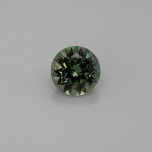 Sapphire - green, round, 4.1x4.1 mm, 0.32 cts, No. XSR11227