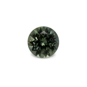 Sapphire - green, round, 4.1x4.1 mm, 0.32 cts, No. XSR11227