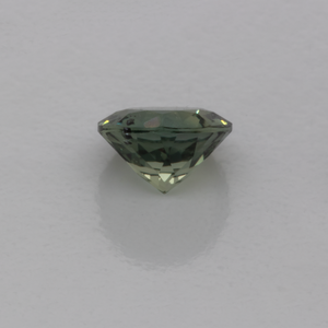 Sapphire - green, round, 4.1x4.1 mm, 0.32 cts, No. XSR11227