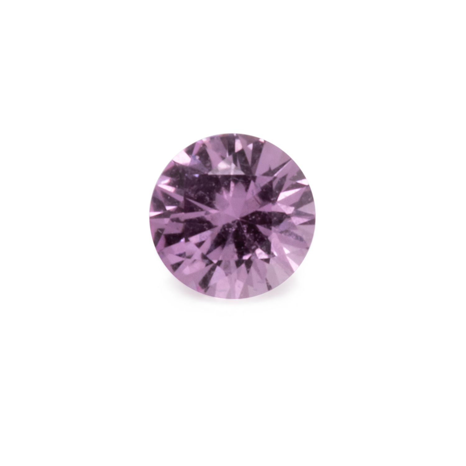 Saphir - rosa, rund, 3x3 mm, 0.13 cts, Nr. XSR11235