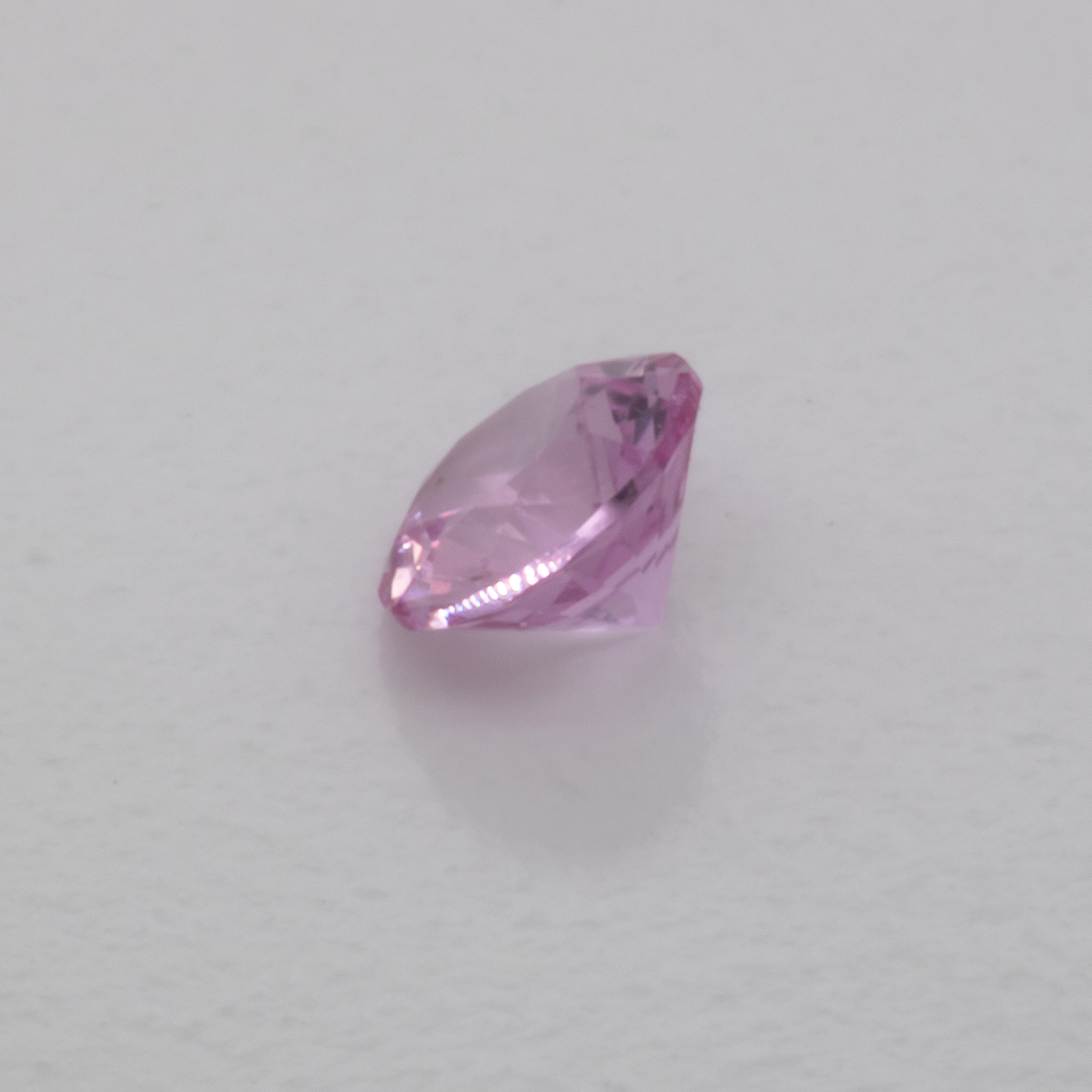 Sapphire - pink, round, 3x3 mm, 0.13 cts, No. XSR11235
