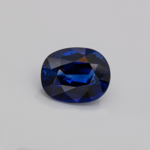 Saphir - blau, oval, 9.5x7 mm, 4.04 cts, Nr. XSR11245