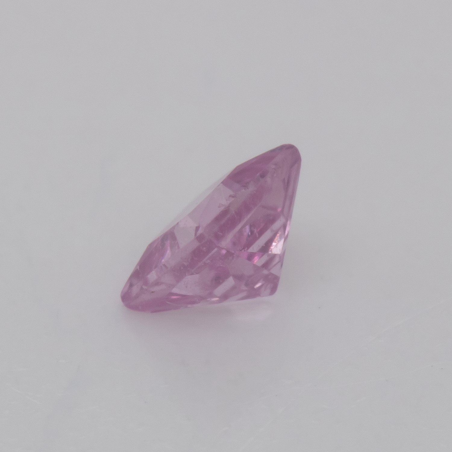 Sapphire - pink, square, 2.3x2.3 mm, 0.08 - 0.09 cts, No. XSR11247