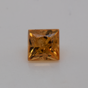 Sapphire - yellow, square, 2.3x2.3 mm, 0.09 - 0.11 cts, No. XSR11251